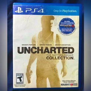 PS4 Uncharted the Nathan Drake Collection Game CD